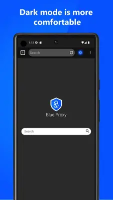 Blue Proxy Browser android App screenshot 3